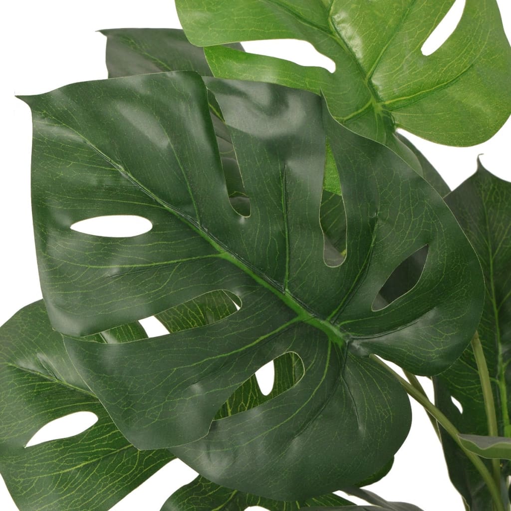 Vidaxl Kunst Monstera Plant avec un pot à 70 cm vert