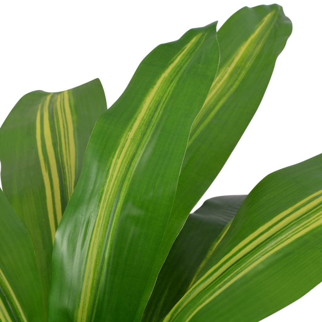 Vidaxl Art Dracena Plant avec du pot 90 cm vert