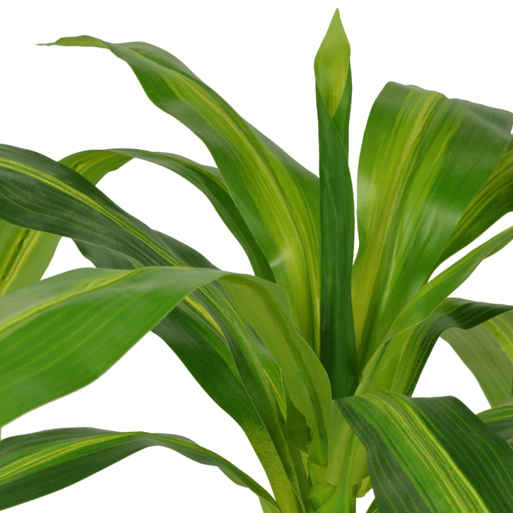 Vidaxl Art Dracena Plant avec pot 100 cm vert