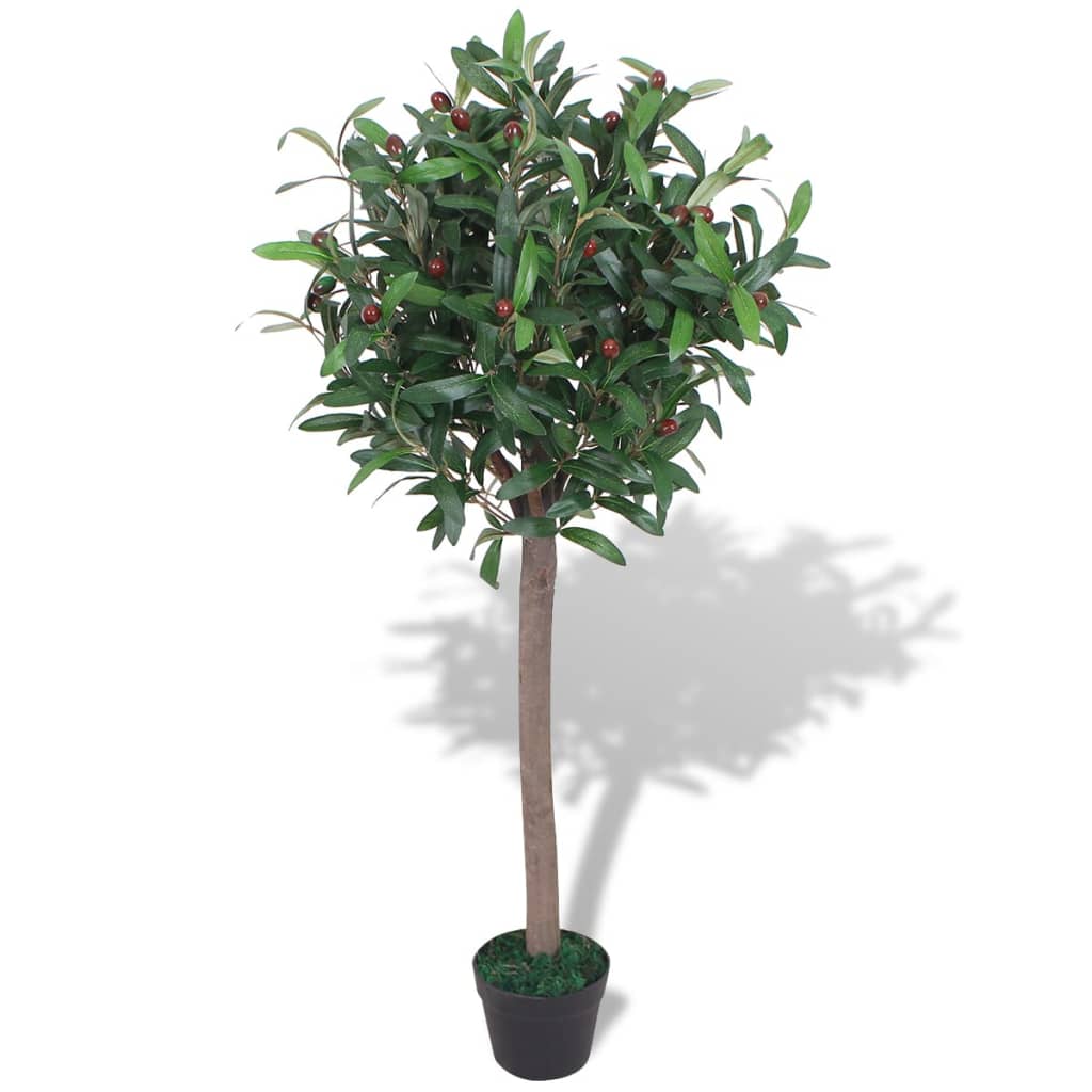 Vidaxl Art Laurier Tree Plantes avec Pot 120 cm vert