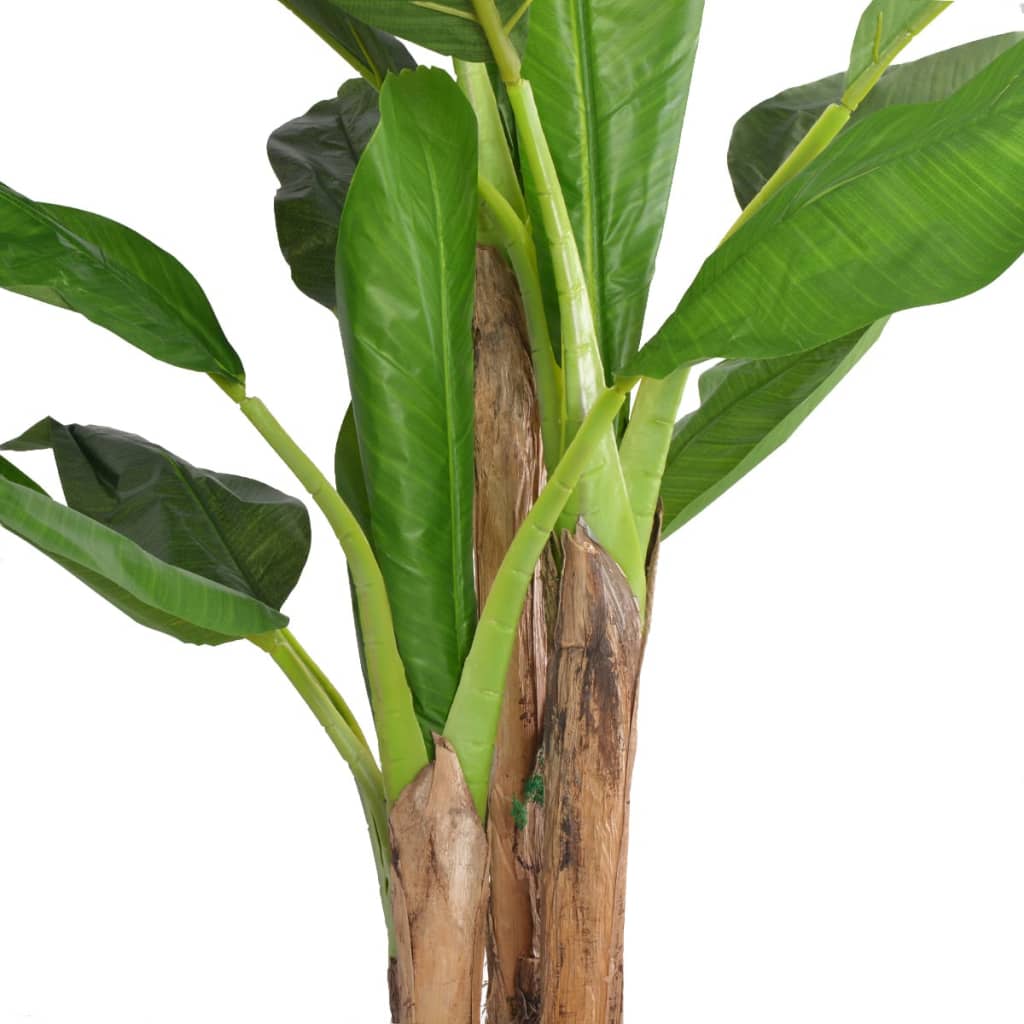 Vidaxl Art Banana Tree Plants avec pot de 175 cm vert