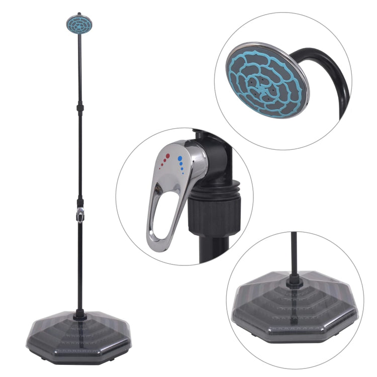 Vidaxl Douche 20 L HDPE en aluminium