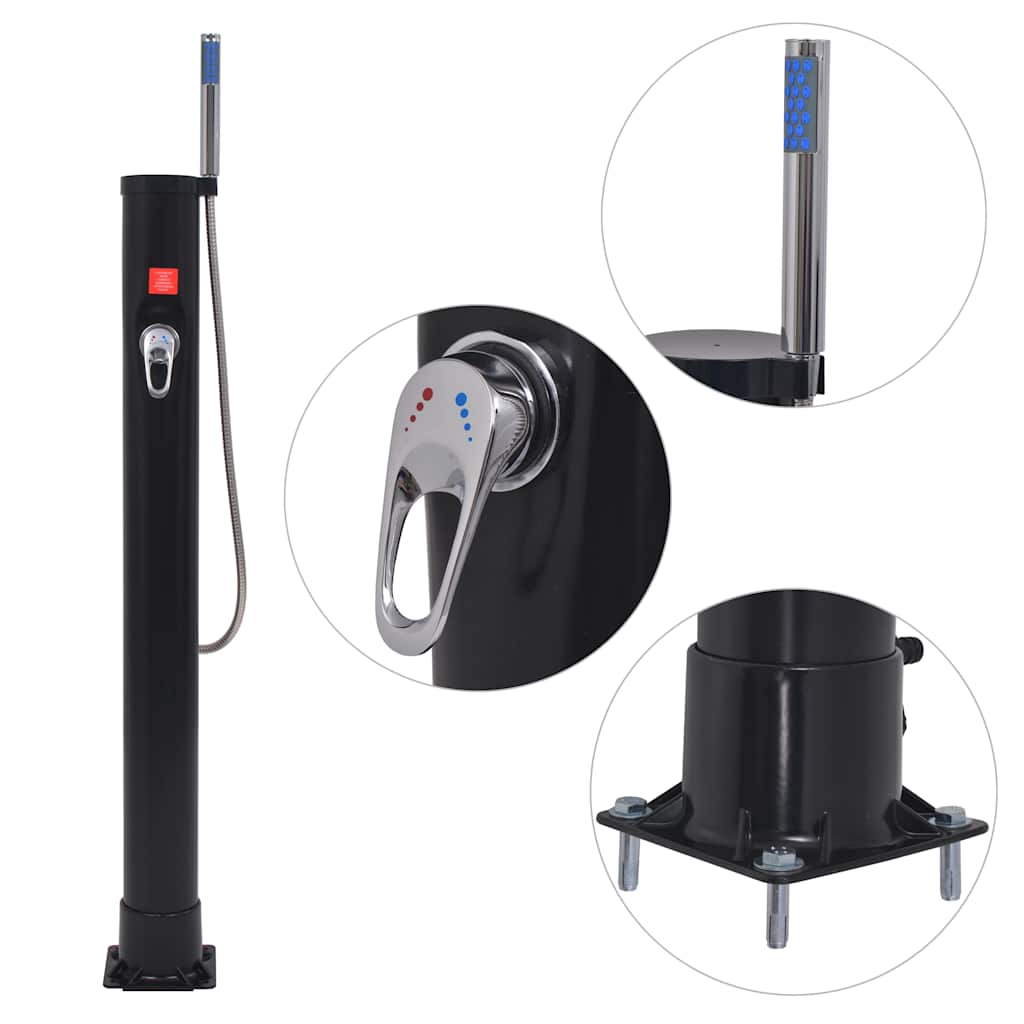 Vidaxl Douche 8 L PVC Acier