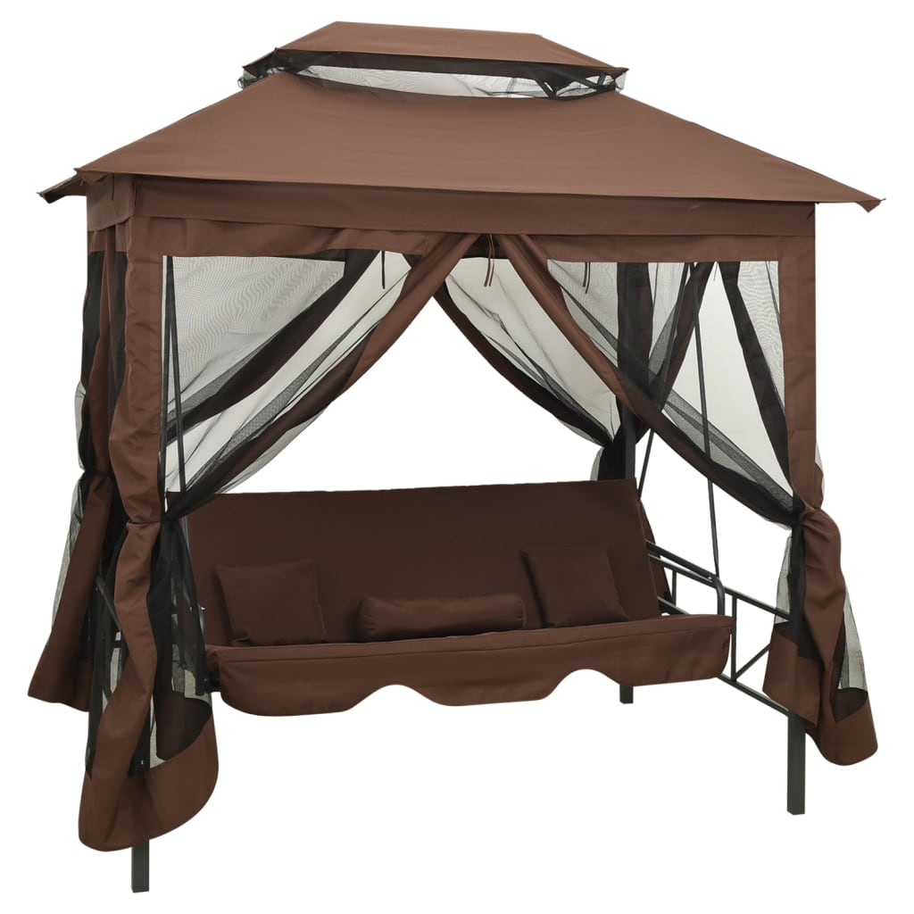 Banc de swing vidaxl avec arborportible coloré