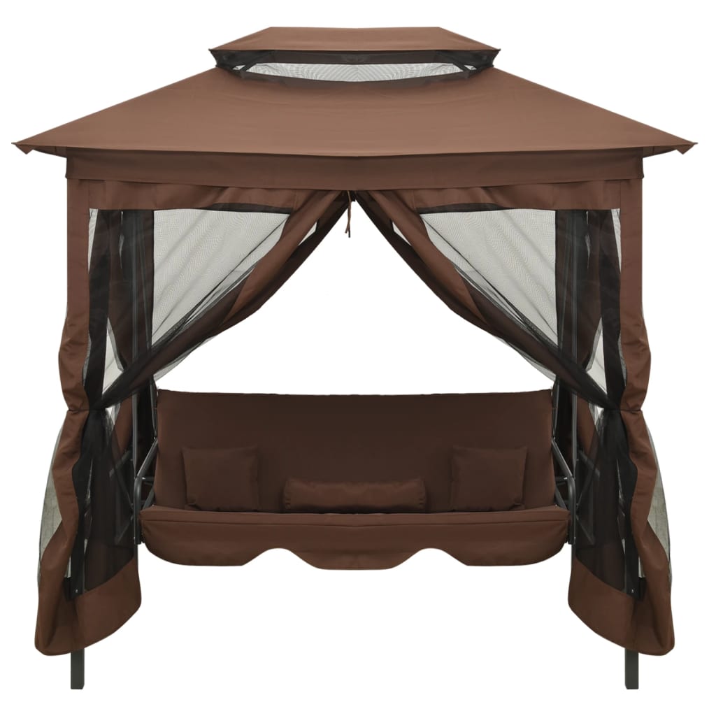 Banc de swing vidaxl avec arborportible coloré