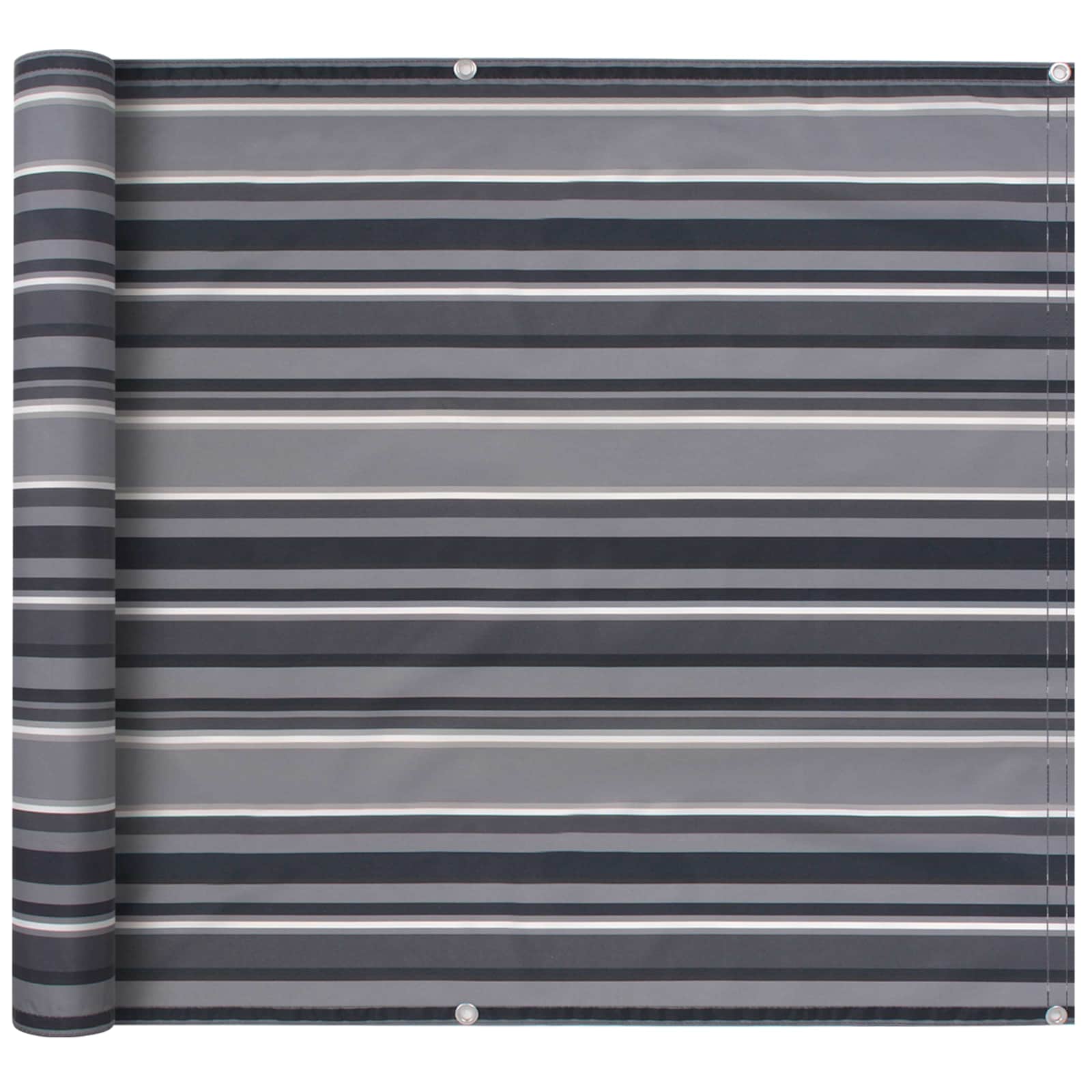 Vidaxl parasol d'extérieur multicolore 400 x 90 cm oxford