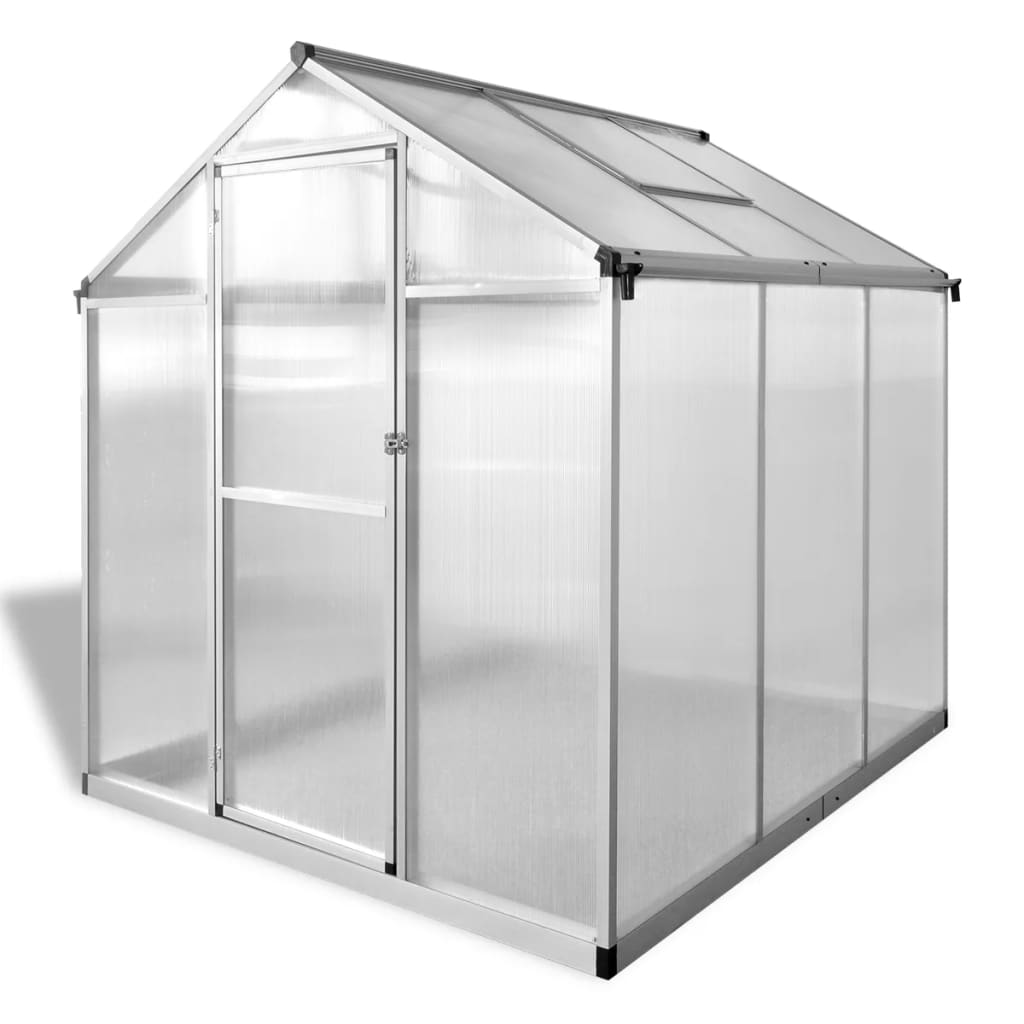 Vidaxl tuinkas 3,46 m² aluminium renforcé