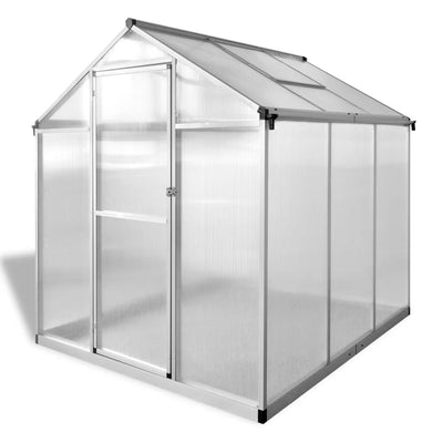 Vidaxl tuinkas 3,46 m² aluminium renforcé