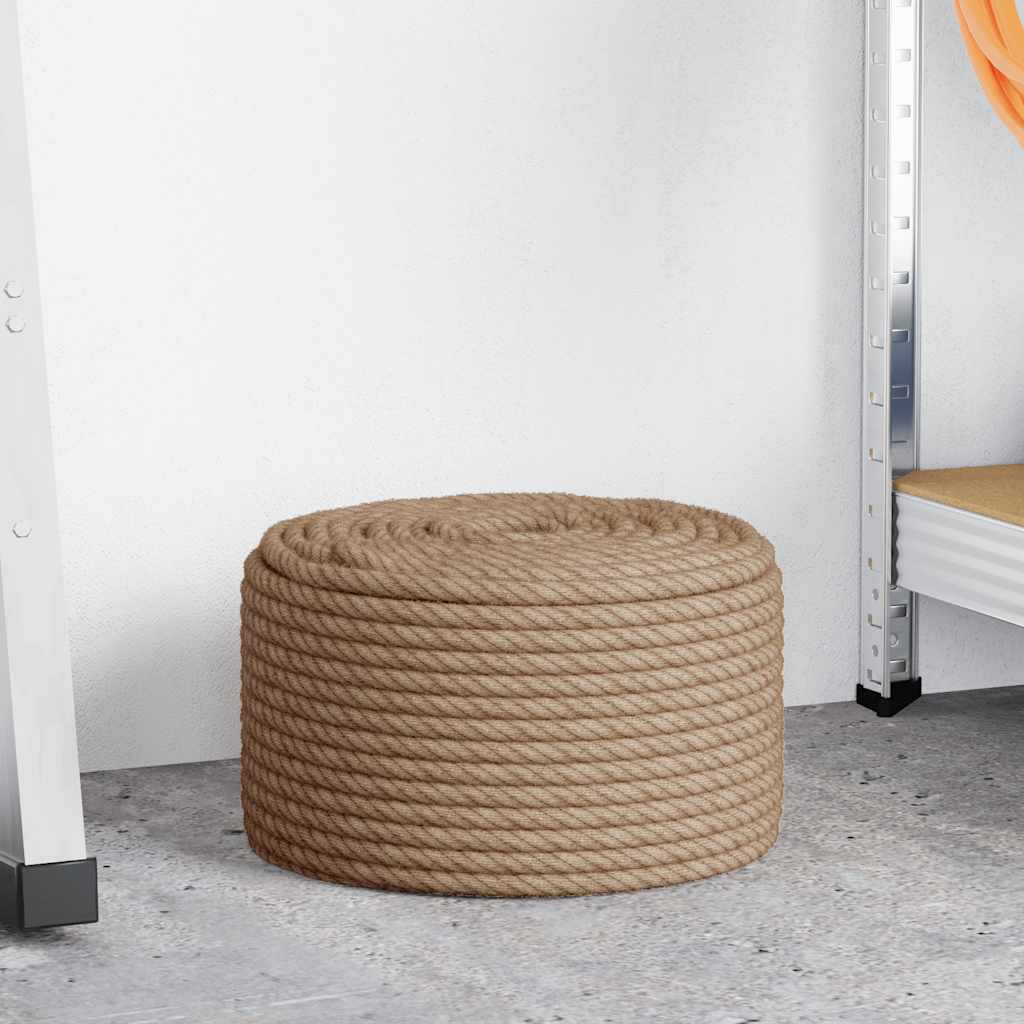 Corde vidaxl 100% jute 10 mm 100 m