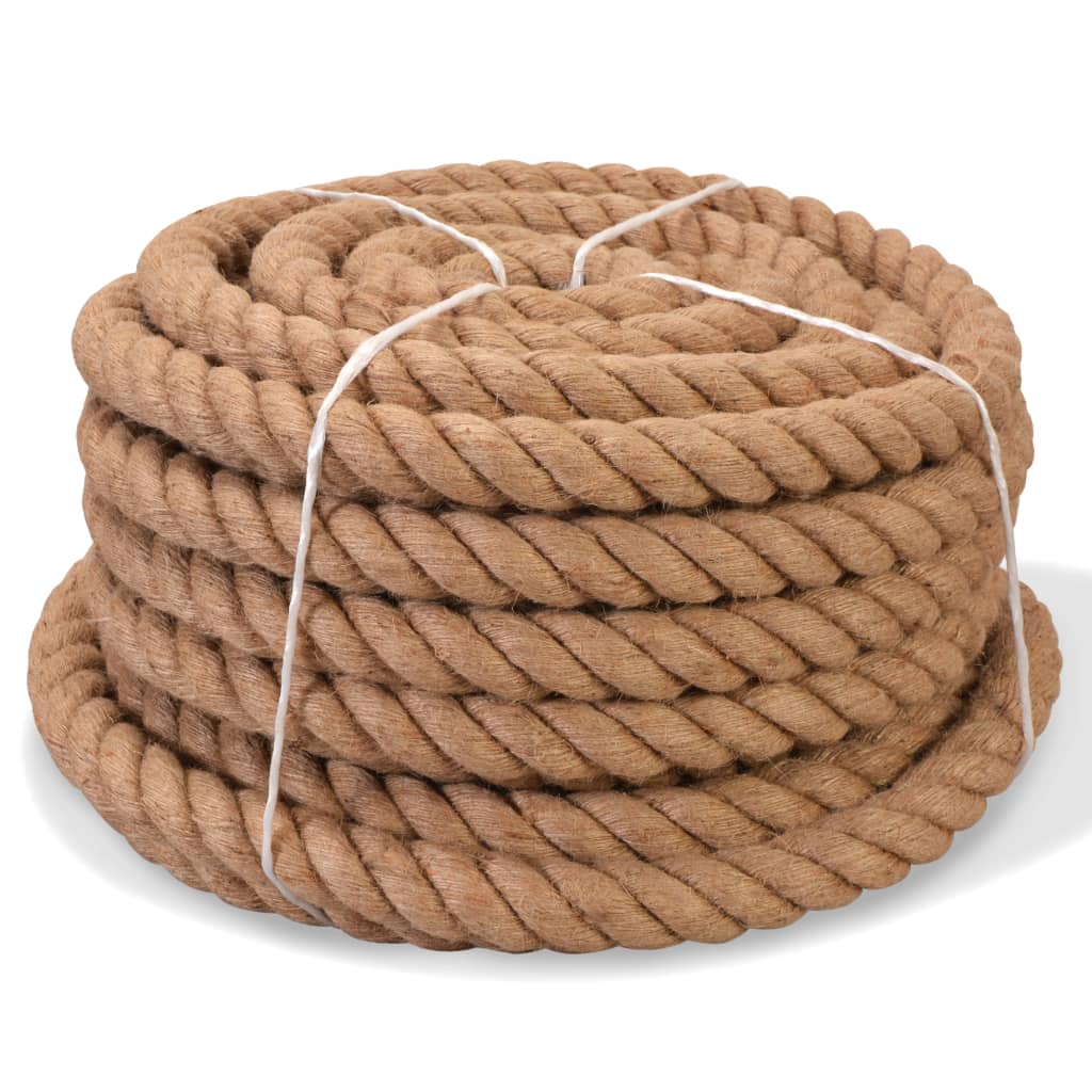 Corde vidaxl 100% jute 40 mm 30 m