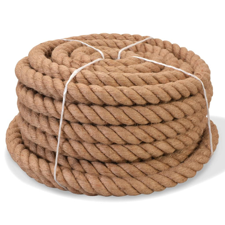 Corde vidaxl 100% jute 40 mm 30 m