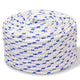 Corde à démarrage Vidaxl 10 mm 50 m de polypropylène blanc