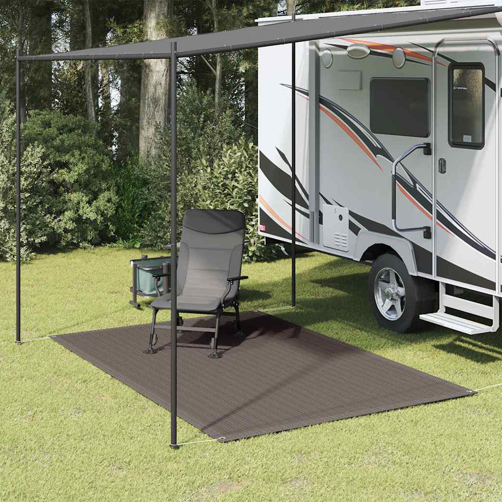 Tapis de tente Vidaxl 250x300 cm anthracite