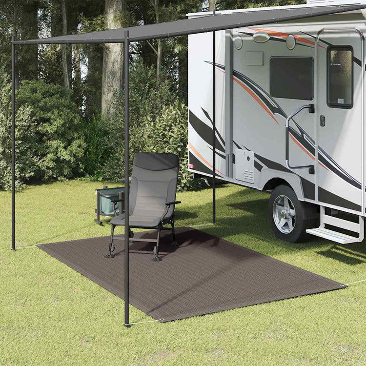 Tapis de tente Vidaxl 250x300 cm anthracite