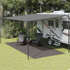 Tapis de tente Vidaxl 250x500 cm anthracite