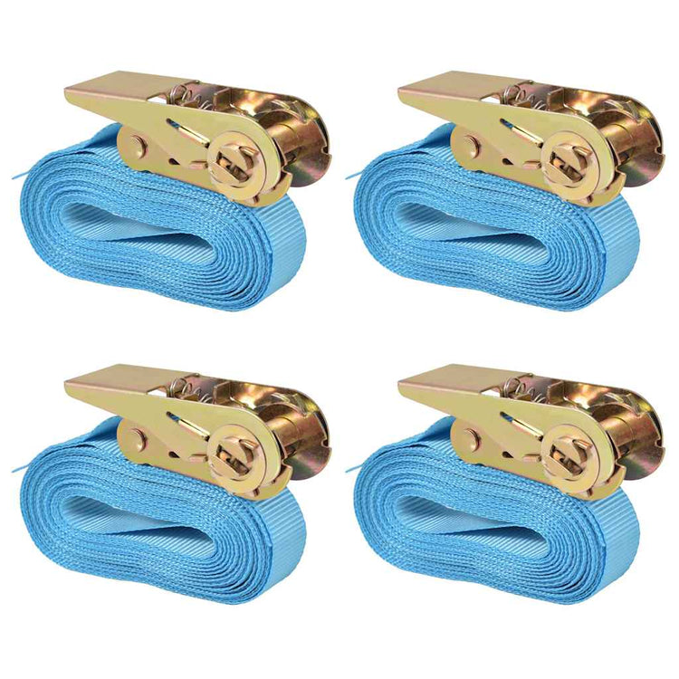 Pneus de gamme de vidaxl 0,8 tonne 6 mx25 mm bleu 4 pcs