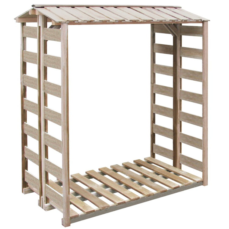 Stockage de bois de chauffage Vidaxl 150x90x176 cm Pine imprégnée