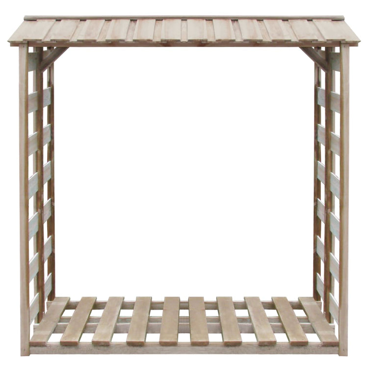 Stockage de bois de chauffage Vidaxl 150x90x176 cm Pine imprégnée
