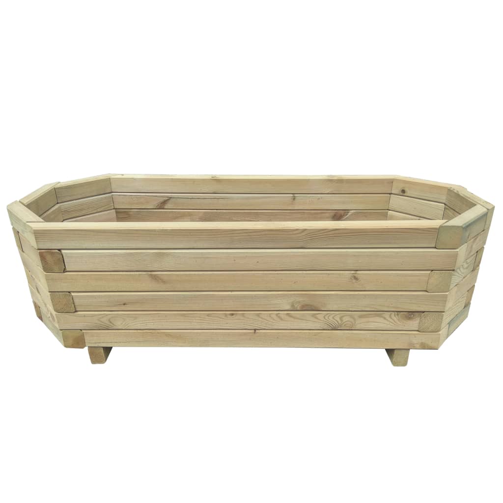 Vidaxl Planter surélevé 100x40x31 cm en bois de pin imprégné