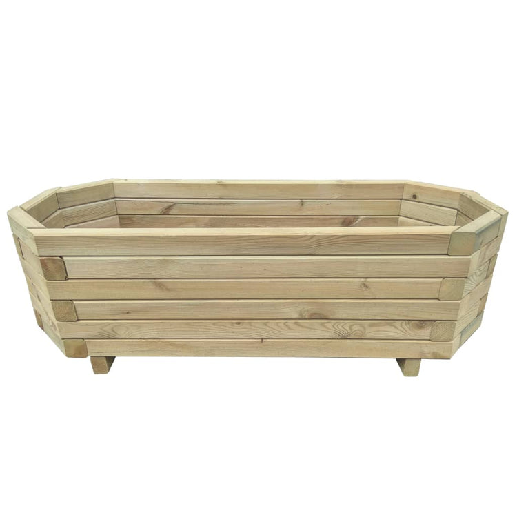 Vidaxl Planter surélevé 100x40x31 cm en bois de pin imprégné