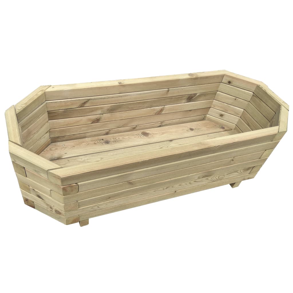 Vidaxl Planter surélevé 100x40x31 cm en bois de pin imprégné