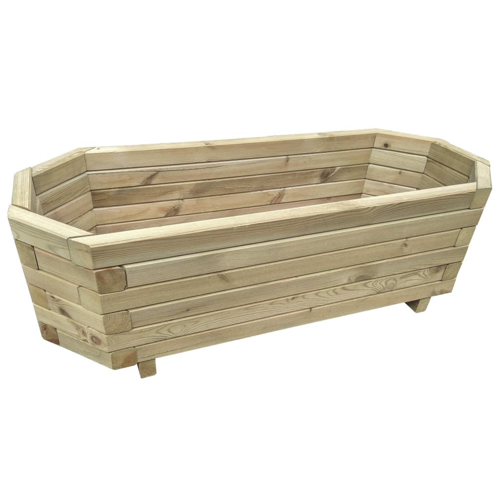 Vidaxl Planter surélevé 100x40x31 cm en bois de pin imprégné