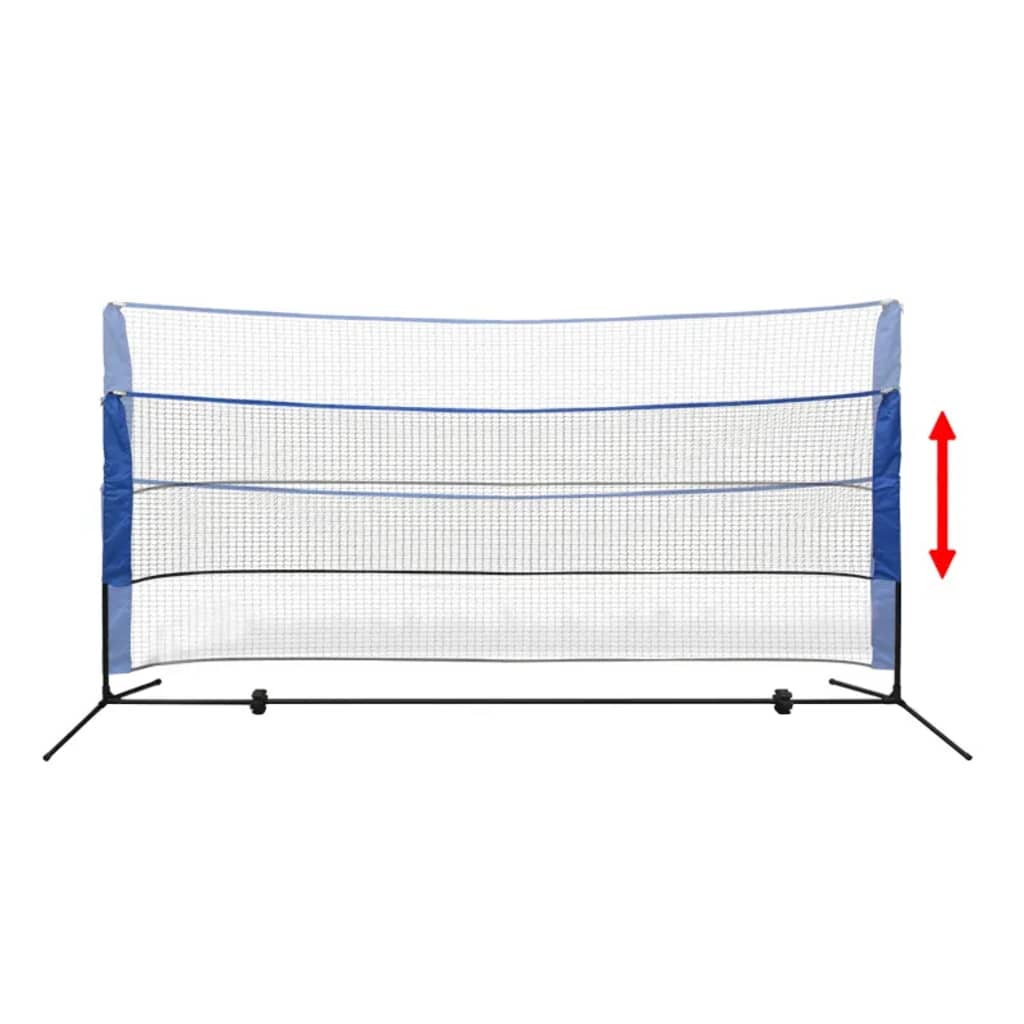 Vidaxl Badminton Net avec les navettes 300x155 cm