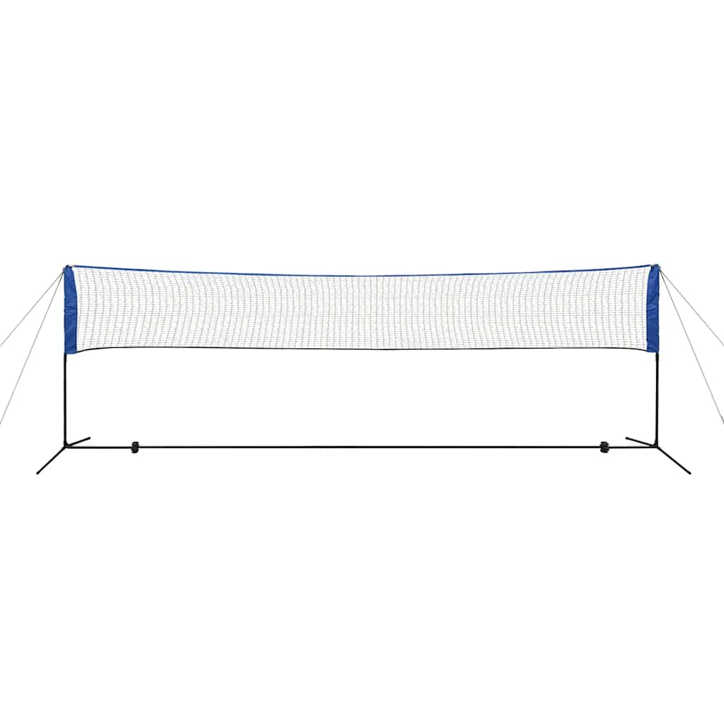 Vidaxl badminton filet avec les navettes 500x155 cm