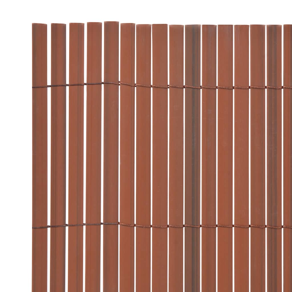 Vidaxl Garden Escoage Double 90x300 cm PVC Brown