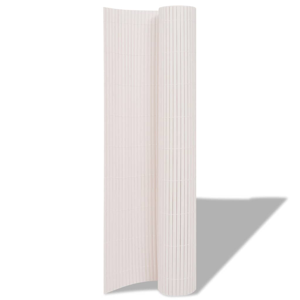 Vidaxx clôture de jardin blanc 150 x 300 cm PVC