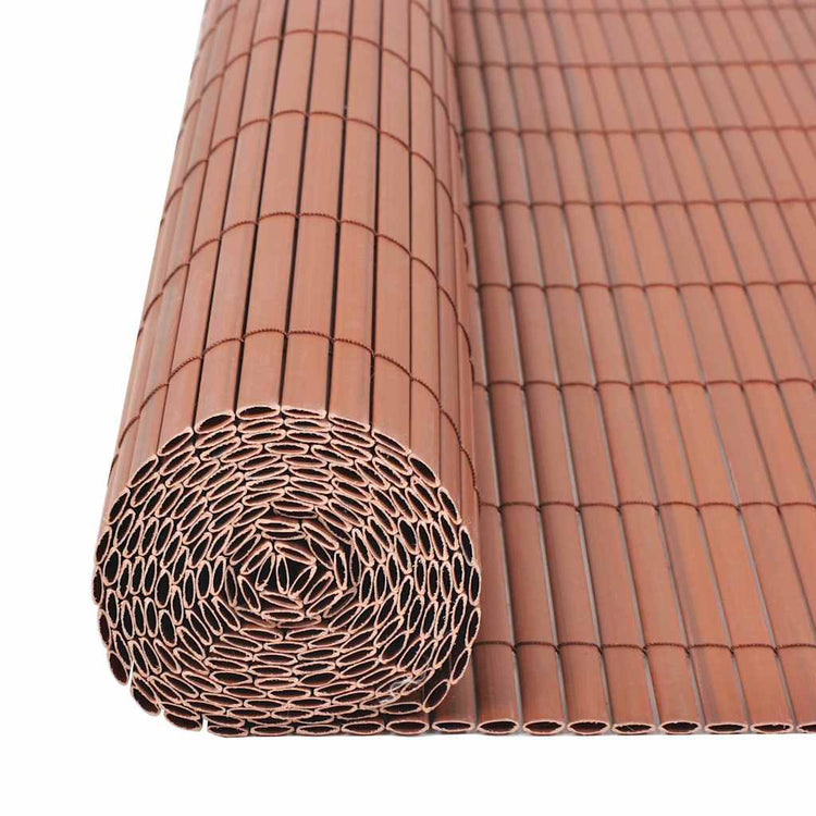 Vidaxx clôture de jardin marron 150 x 300 cm PVC