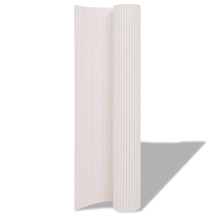 Vidaxx clôture de jardin blanc 150 x 500 cm PVC