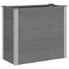 Boîte de planification Vidaxl surélevée 100x50x91 cm HKC Gray