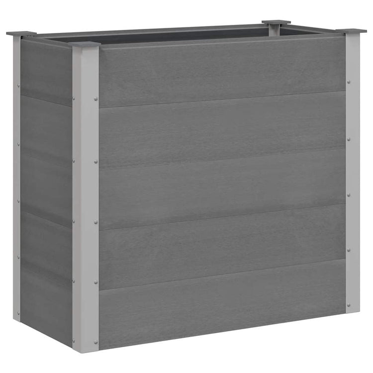 Boîte de planification Vidaxl surélevée 100x50x91 cm HKC Gray