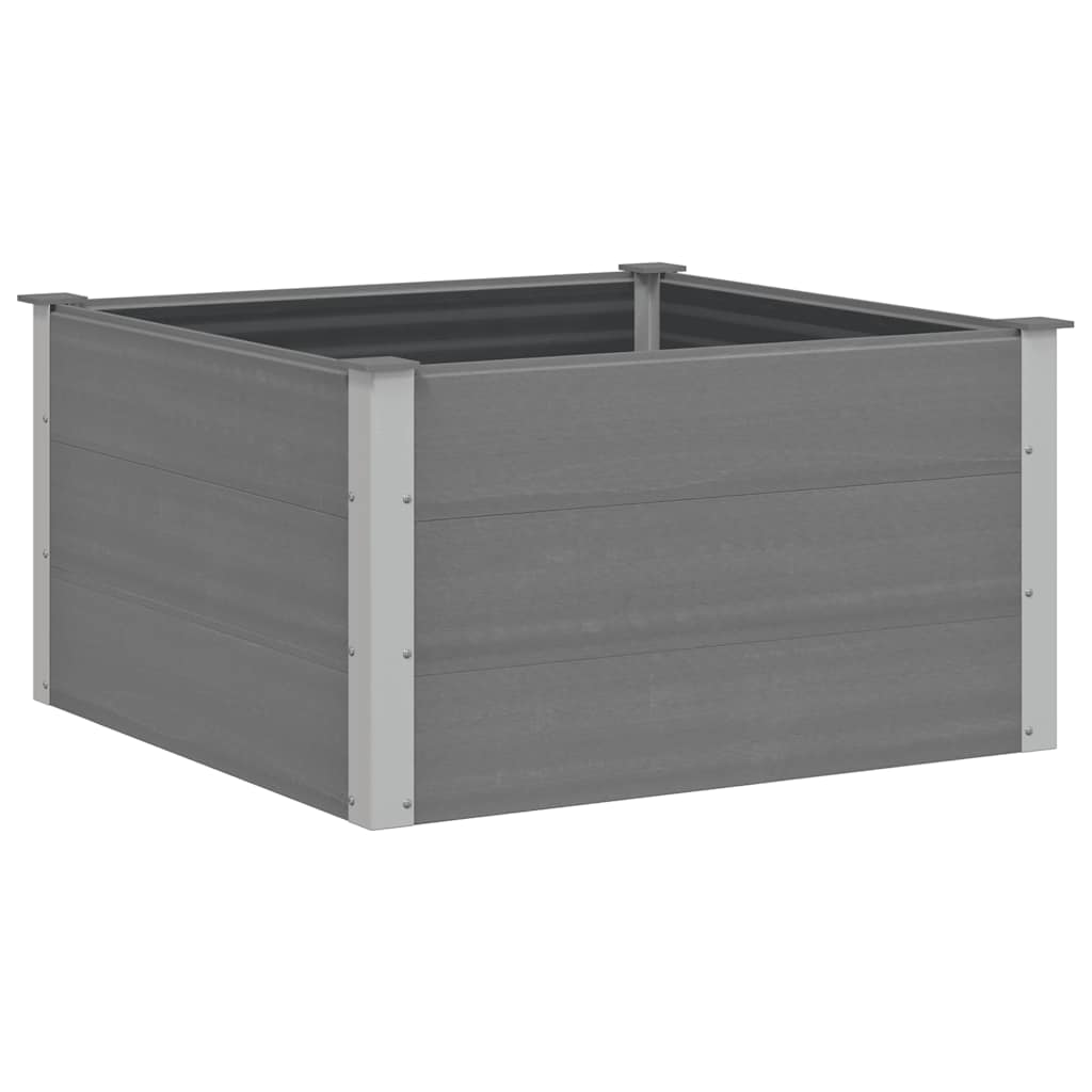 Vidaxl Planter surélevé 100x100x54 cm HKC Gray