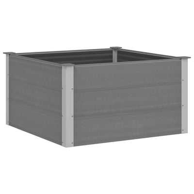 Vidaxl Planter surélevé 100x100x54 cm HKC Gray