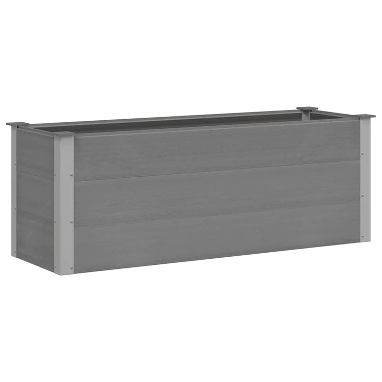 Vidaxl Planter surélevé 150x50x54 cm HKC Gray