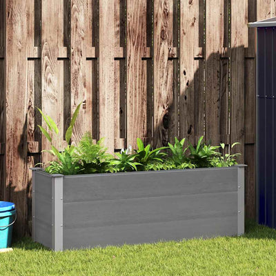 Vidaxl Planter surélevé 150x50x54 cm HKC Gray