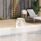 Vidaxl Fountain de piscine Vidaxl 64x30x52 cm en acier inoxydable en argent couleur