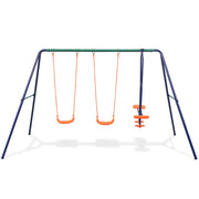 Vidaxl Swings Ensemble avec 4 sièges orange - afbeelding 2