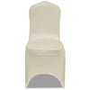 Couvre-sièges Vidaxl Stretch Crème 100 m