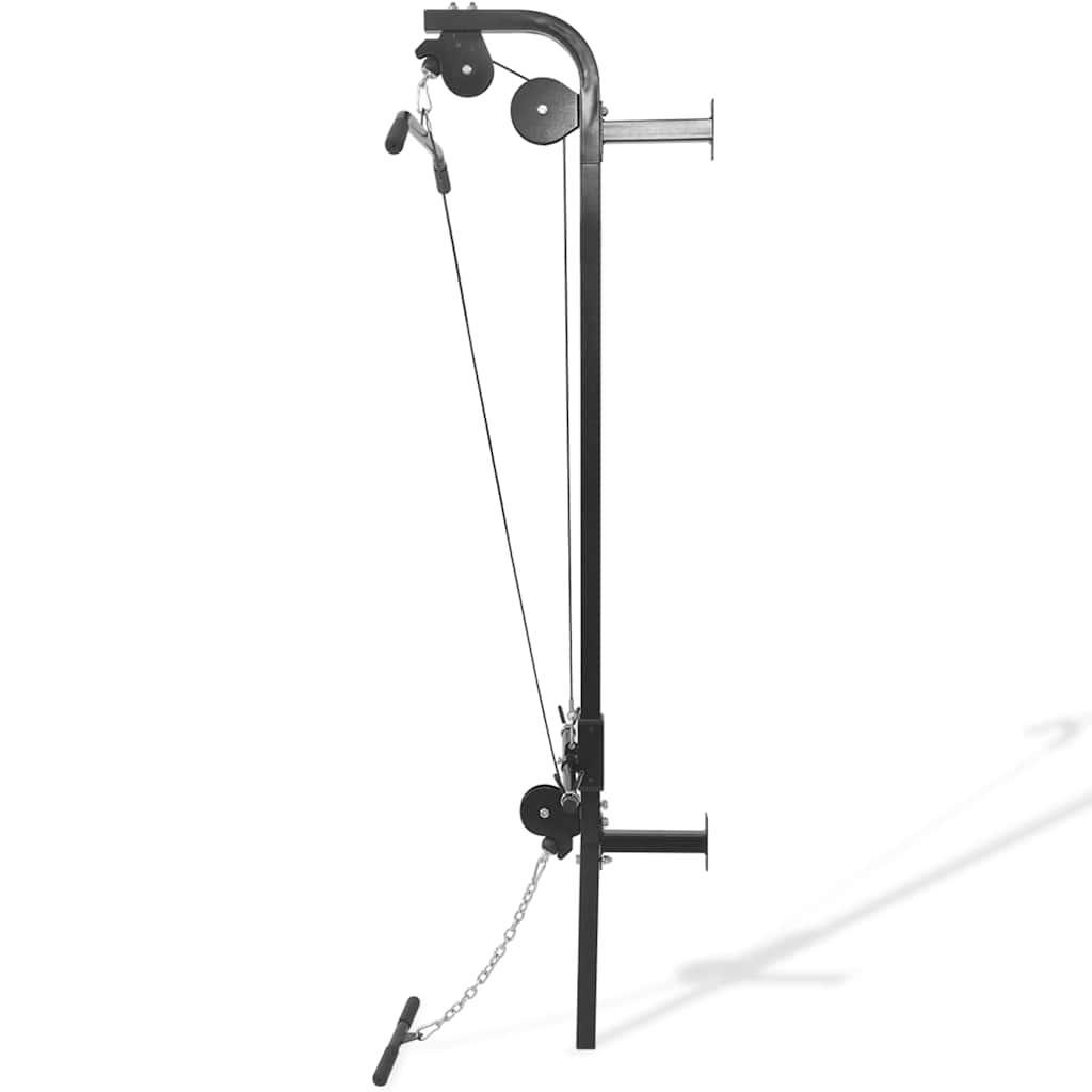 Vidaxl Home Gym avec 2 poulies murales