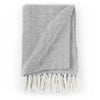 Vidaxl Plaid Herringbone 160x210 cm Coton Gray