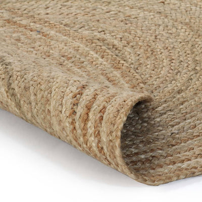 Tapis vidaxl autour de 120 cm de jute tressée