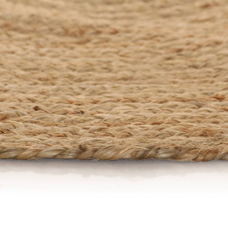Tapis vidaxl autour de 150 cm de jute tressée