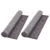 Vidaxl peinture vlie anti-glip 50 m 180 g m² gris 2 sts