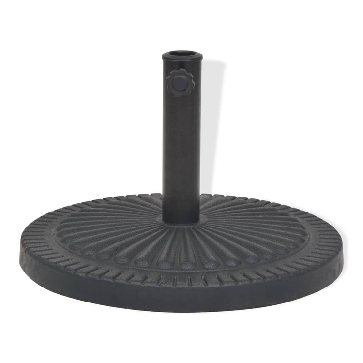 Vidaxl Parasol Foot d'environ 29 kg de résine noir