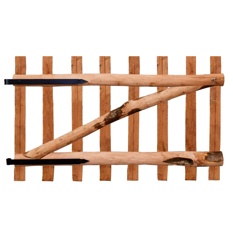Port vidaxl seulement 100x60 cm en bois de noisetier imprégné