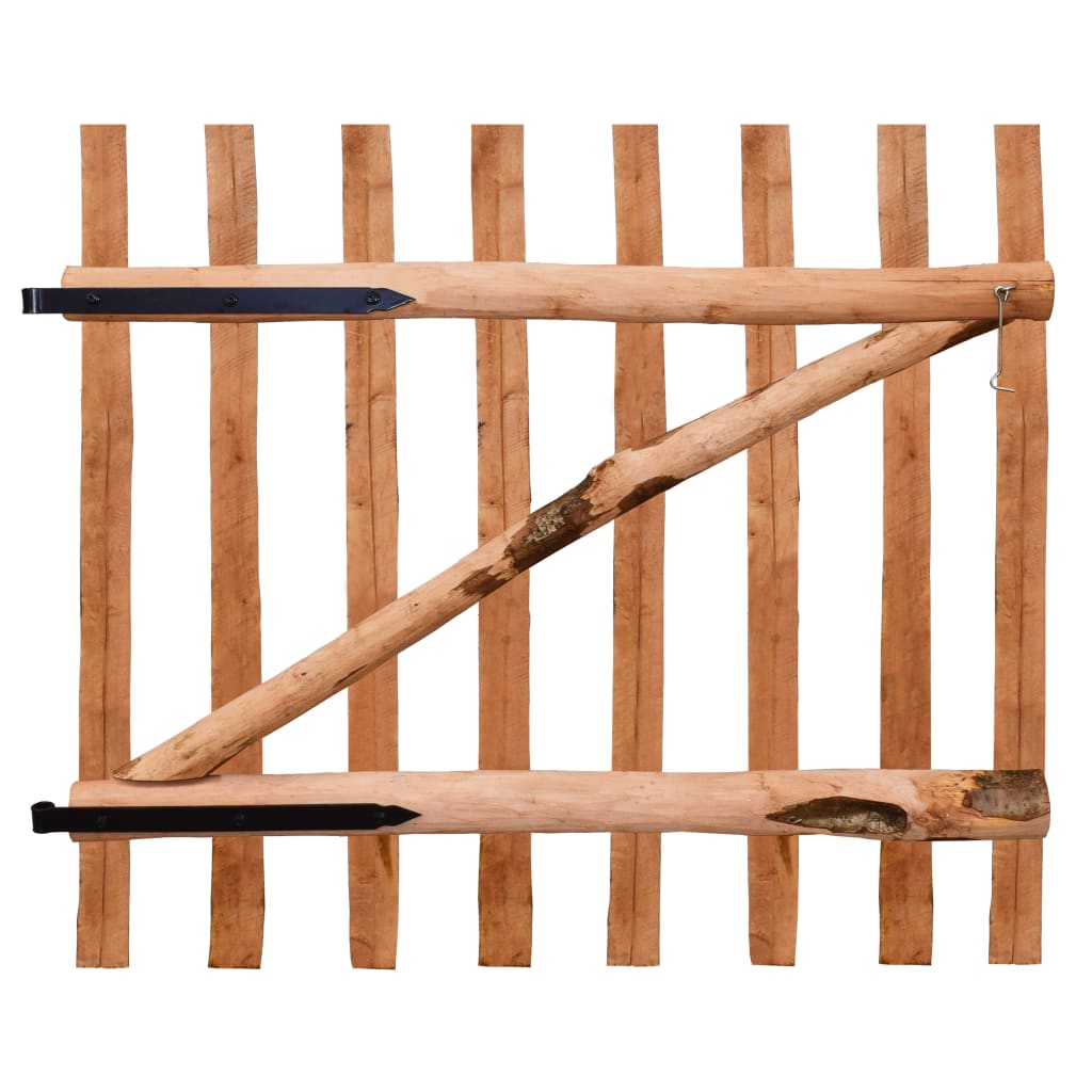 Port vidaxl seulement 100x90 cm imprégné de noisette