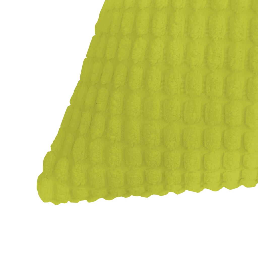 Vidaxl Decorative Cushion Set 60x60 cm Velor Green 2 pièces